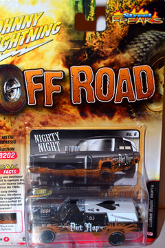Johnny Lightning Street Freaks - Off Road - Dirt Nap - Cadillac Hearse 4x4