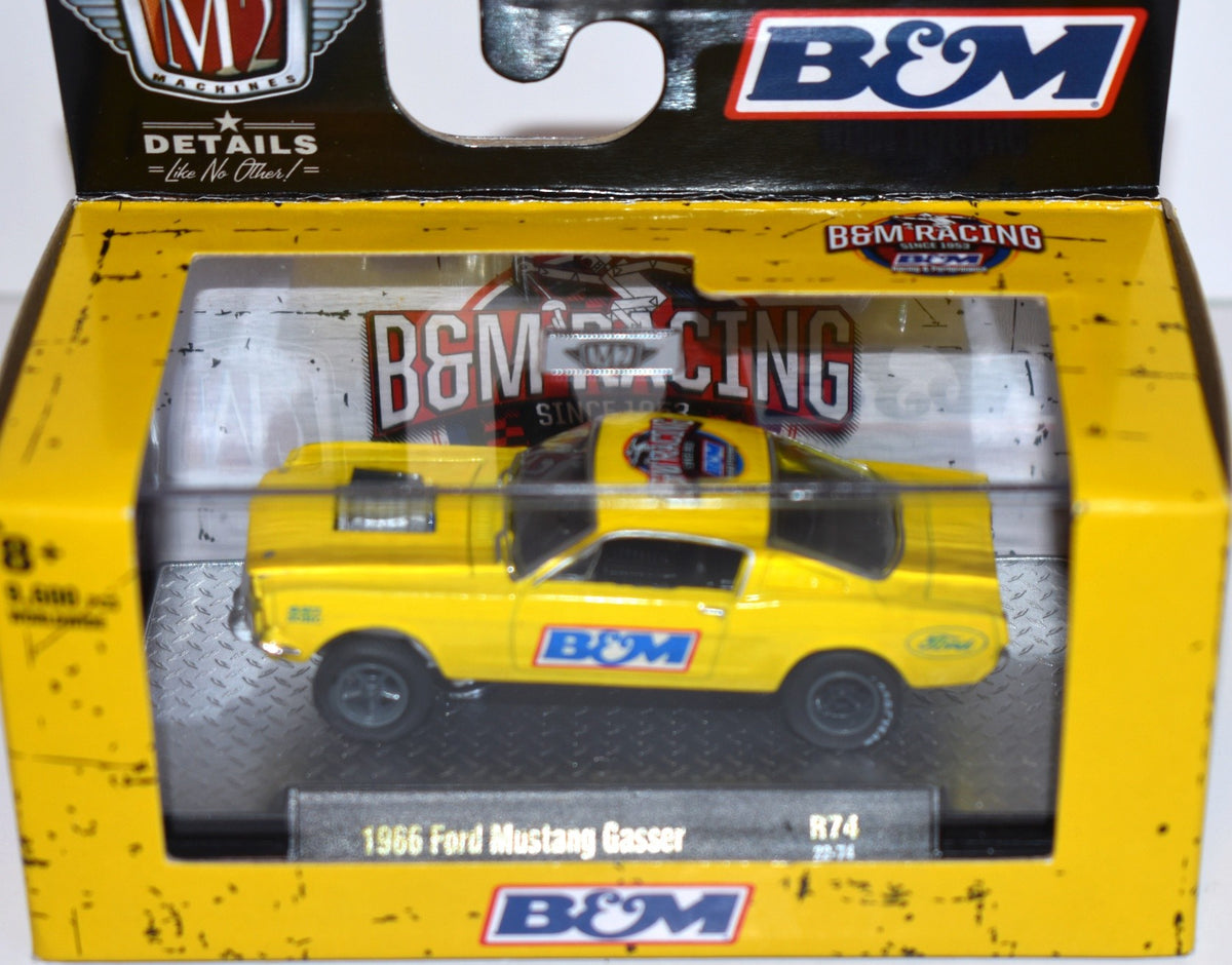 M2 Machines Auto-Thentics -  B&M 1966 Ford Mustang Fastback Gasser