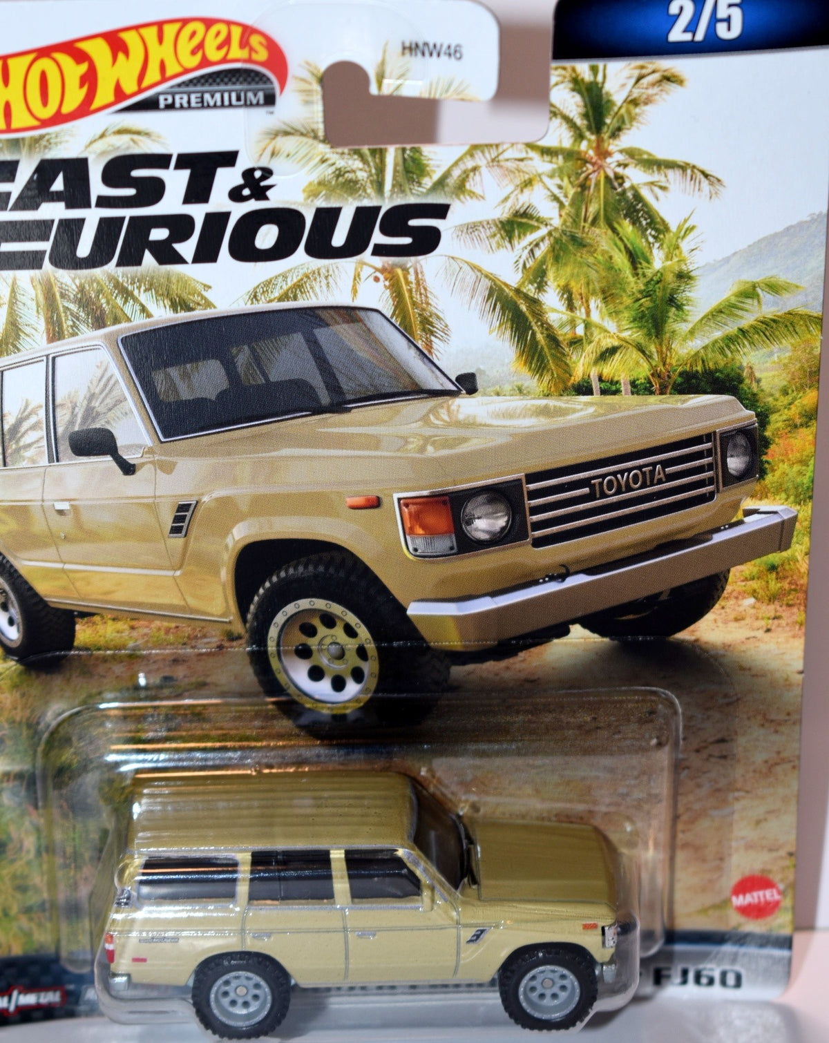 Hot Wheels Premium - Fast & Furious - Toyota Land Cruiser FJ60