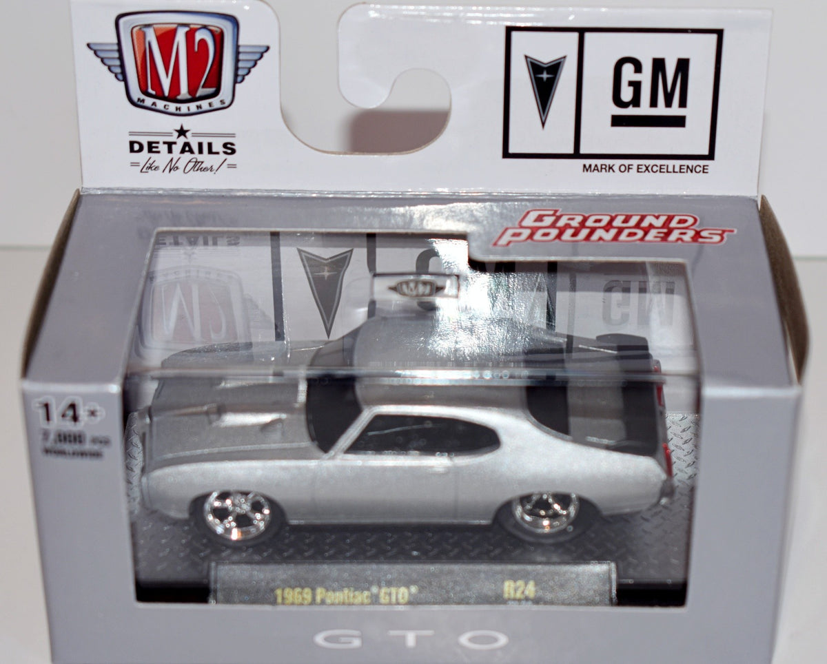 M2 Machines Ground Pounders -  1969 Pontiac GTO Judge