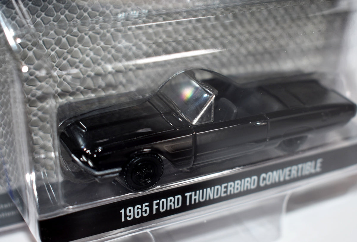 Greenlight - Black Bandit  - 1965 Ford Thunderbird Convertible