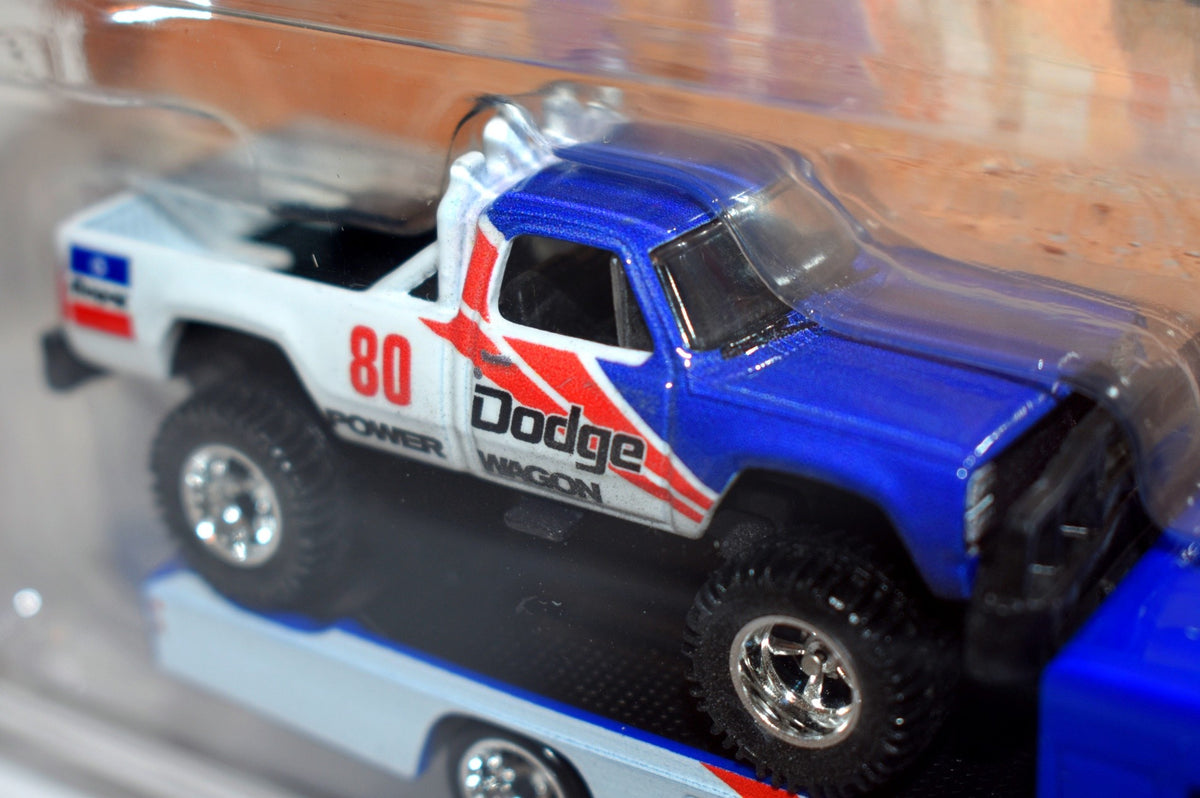 Hot Wheels Car Culture - Team Transport - 1980 Dodge Macho Powerwagen & 1960s Dodge Hauler