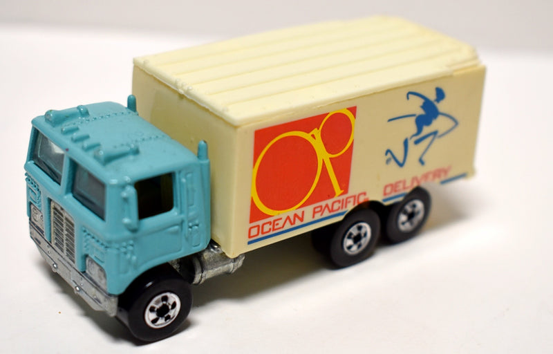 Hot Wheels - (1990) - Hiway Hauler Ocean Pacific Delivery Truck