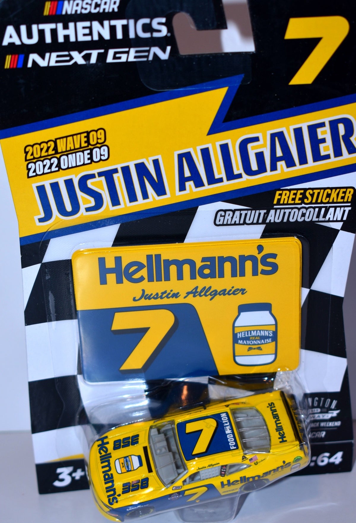 NASCAR Authentics - Justin Allgaier Hellmann's Chevrolet Camaro