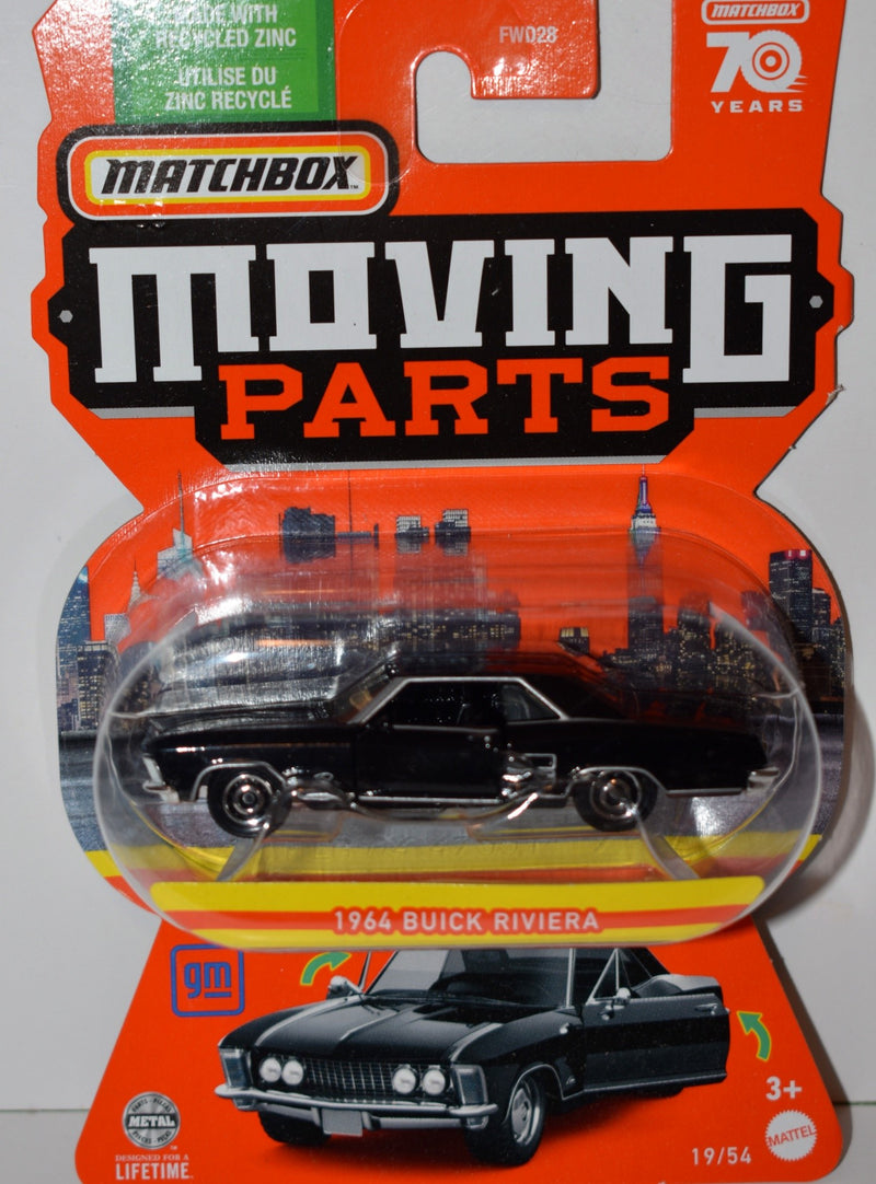 Matchbox -  Moving Parts - 1964 Buick Riviera