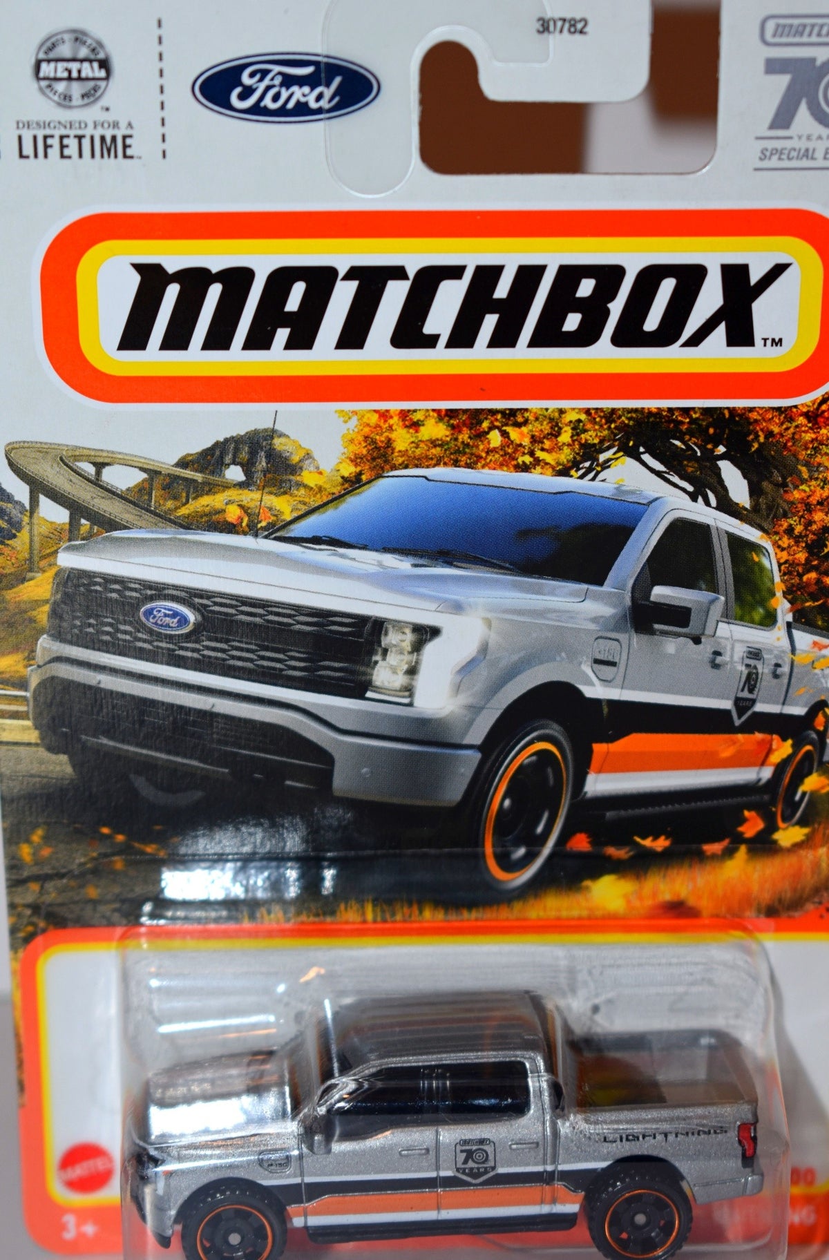 Matchbox - 70th Anniversary - Ford Lightning EV Pickup Truck