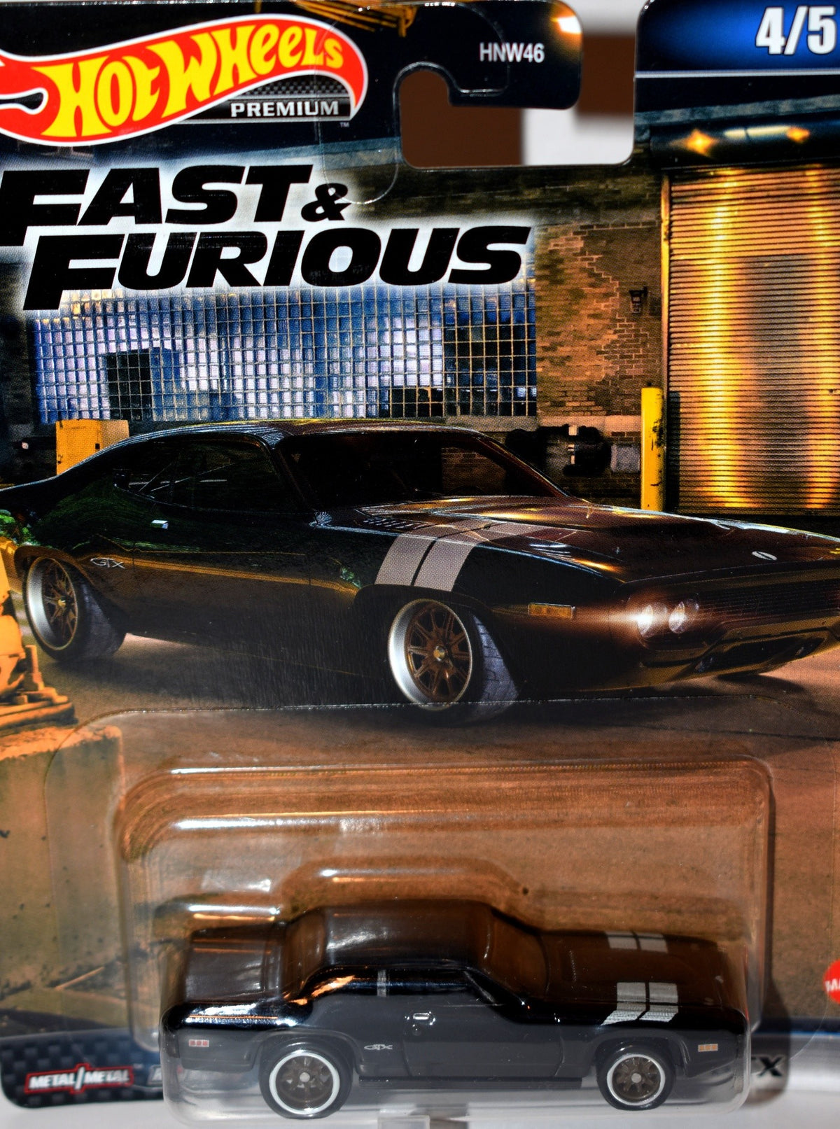 Hot Wheels Premium  Fast & Furious 1971 Plymouth GTX