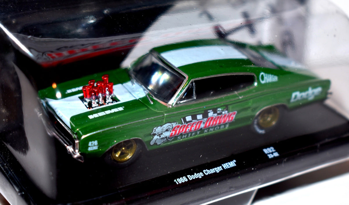 M2 Machines Drivers - Speed Dawg Shift Knobs - 1966 Dodge Charger Hemi