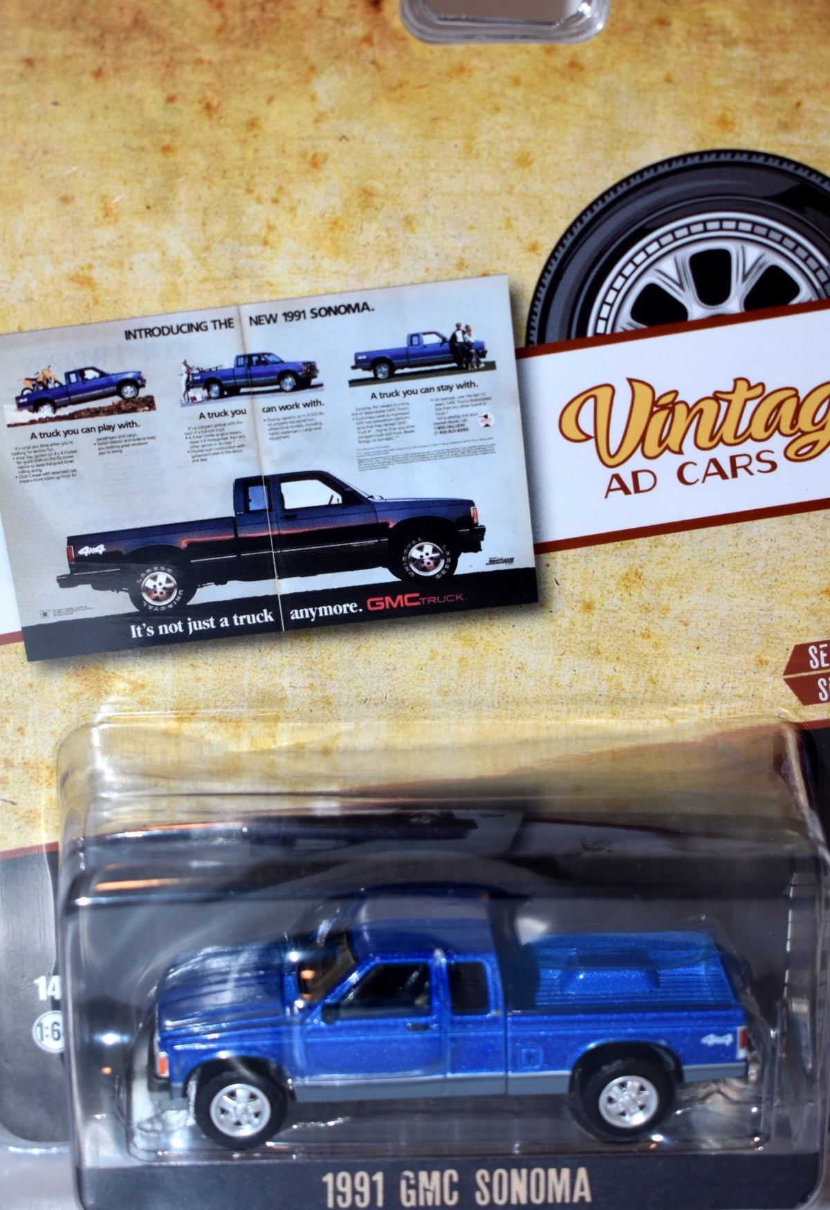 Greenlight Vintage Auto Ads - 1991 GMC Sonoma Pickup Truck