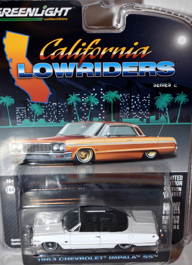Greenlight - California Lowriders -  1963 Chevrolet Impala SS Convertible