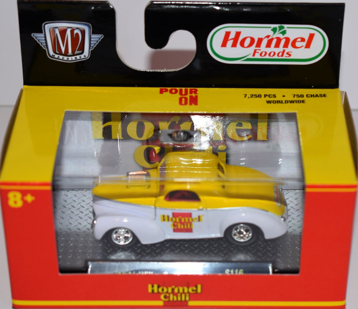 M2 Machines Auto-Thentics -  Hormel Chili - 1941 Willys Gasser