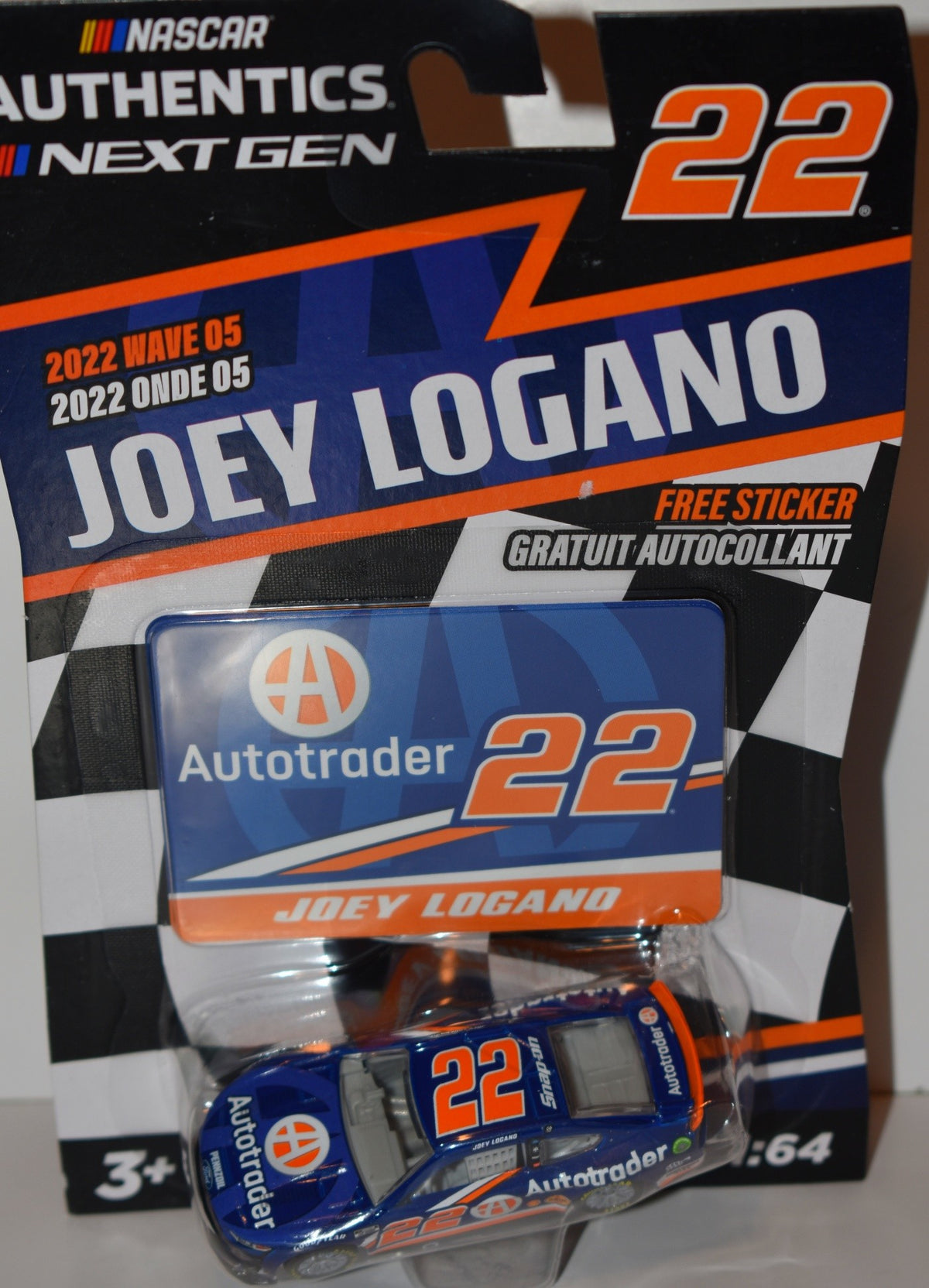 NASCAR Authentics - Joey Logano  Autotrader Ford Mustang