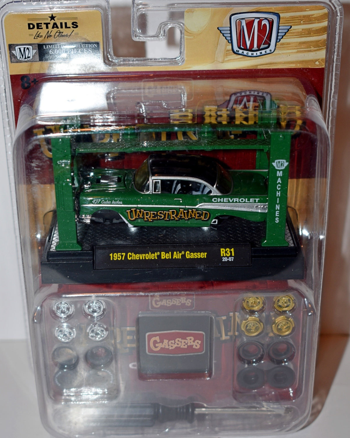M2 Model Kits - 1957 Chevrolet Bel Air Gasser