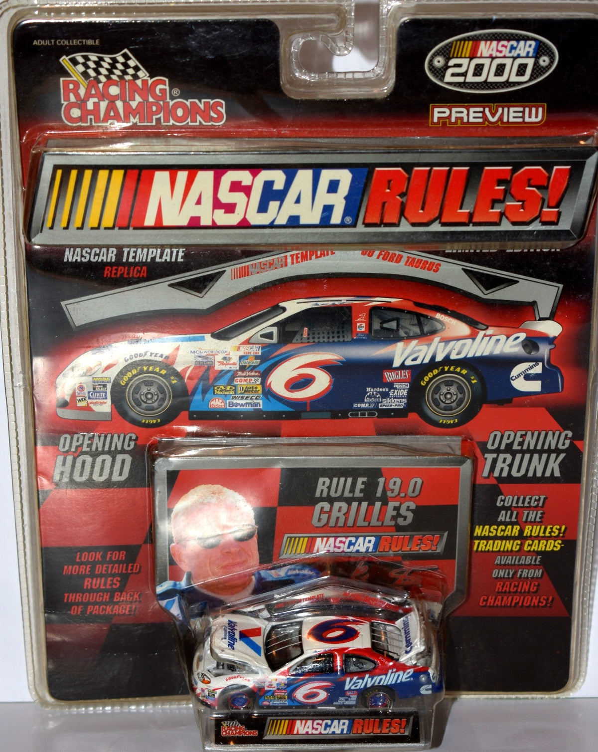 Racing Champions NASCAR 2000 - Mark Martin  Vavoline Ford Taurus
