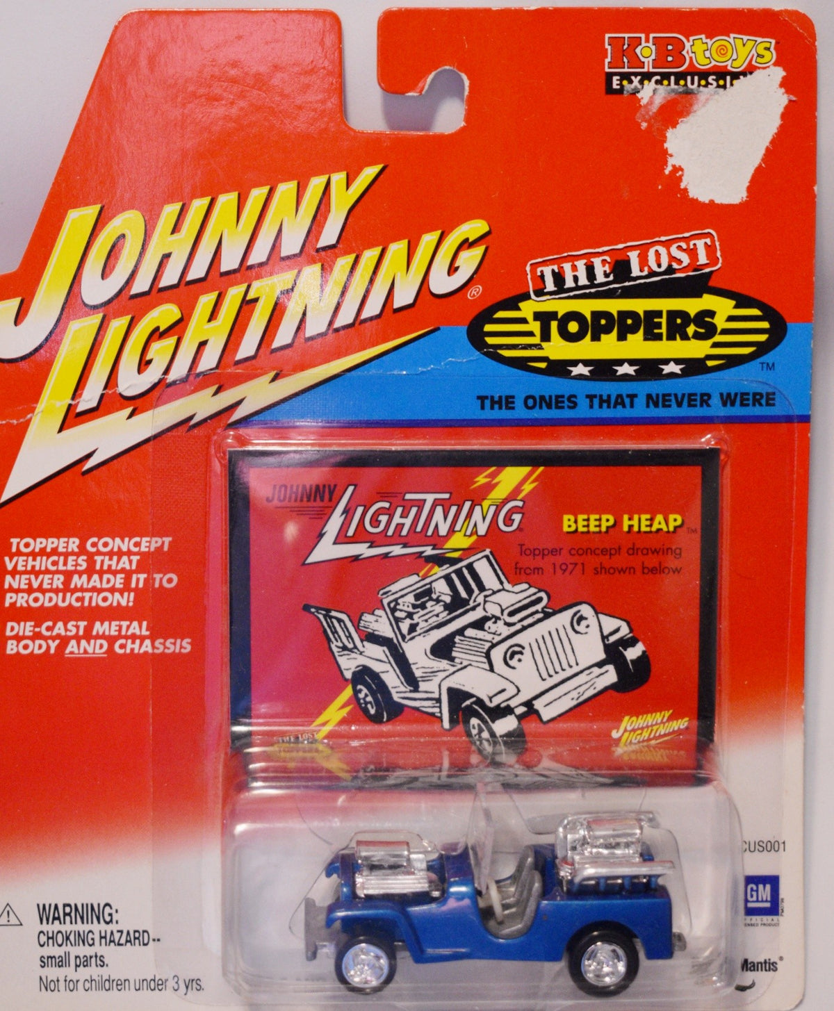 Johnny Lightning The Lost Toppers - Beep Heap Jeep
