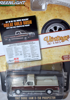 Greenlight Vintage Auto Ads - 1982 Dodge RAM D-150 Prospector