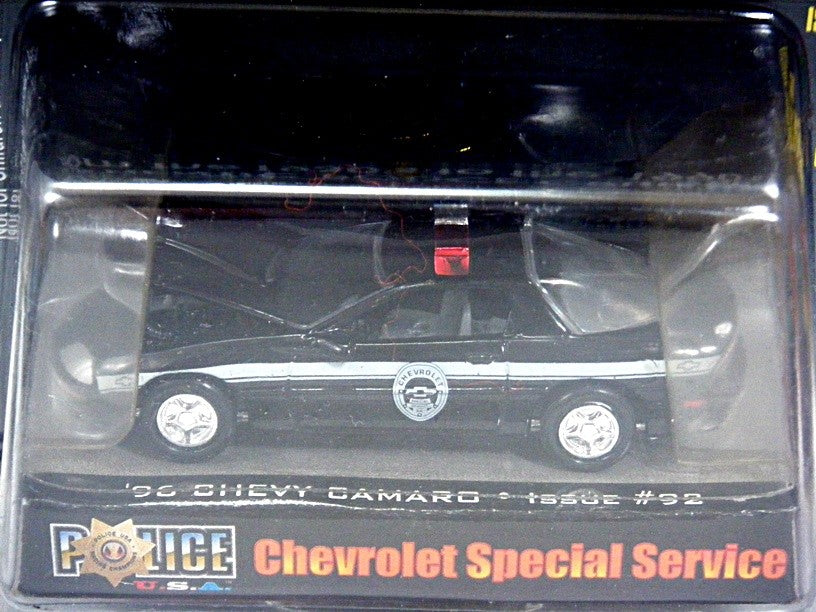 Racing Champions Police USA Series - Chevrolet Camaro Special Service Police Car