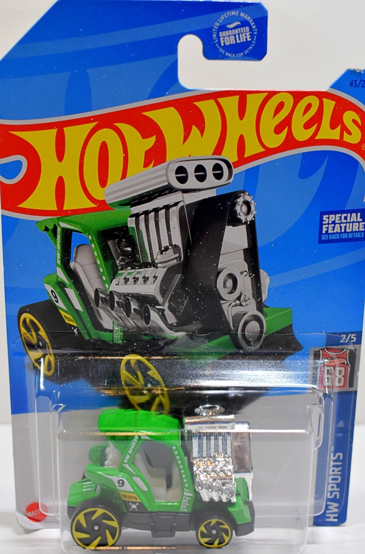 Hot Wheels  Tee'd Off 2 Hot Rod Golf Cart