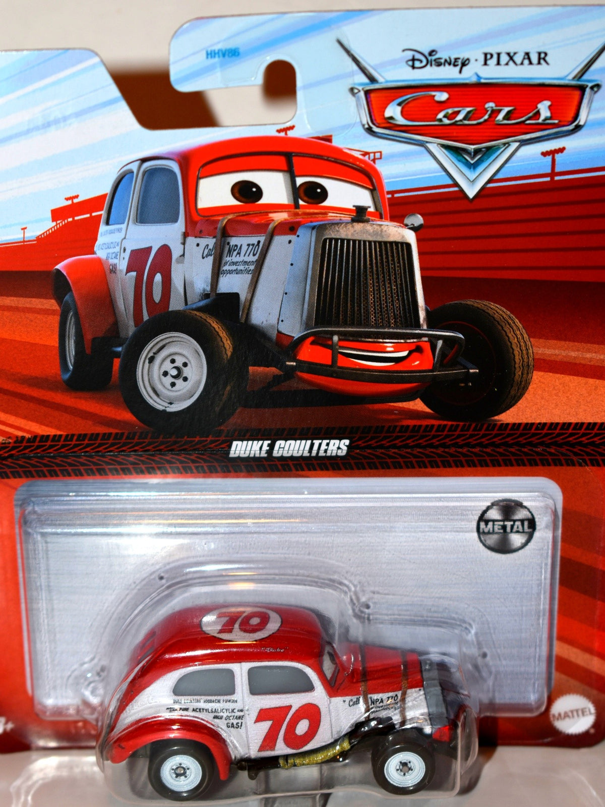 Disney CARS -  NASCAR - Duke Coulters - 1930's Dirt Track Racer