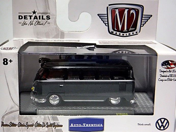M2 Machines Auto Thentics VW - 1958 VW 15 Window Bus