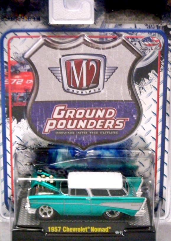 M2 Machines Ground Pounders - 1957 Chevrolet Nomad