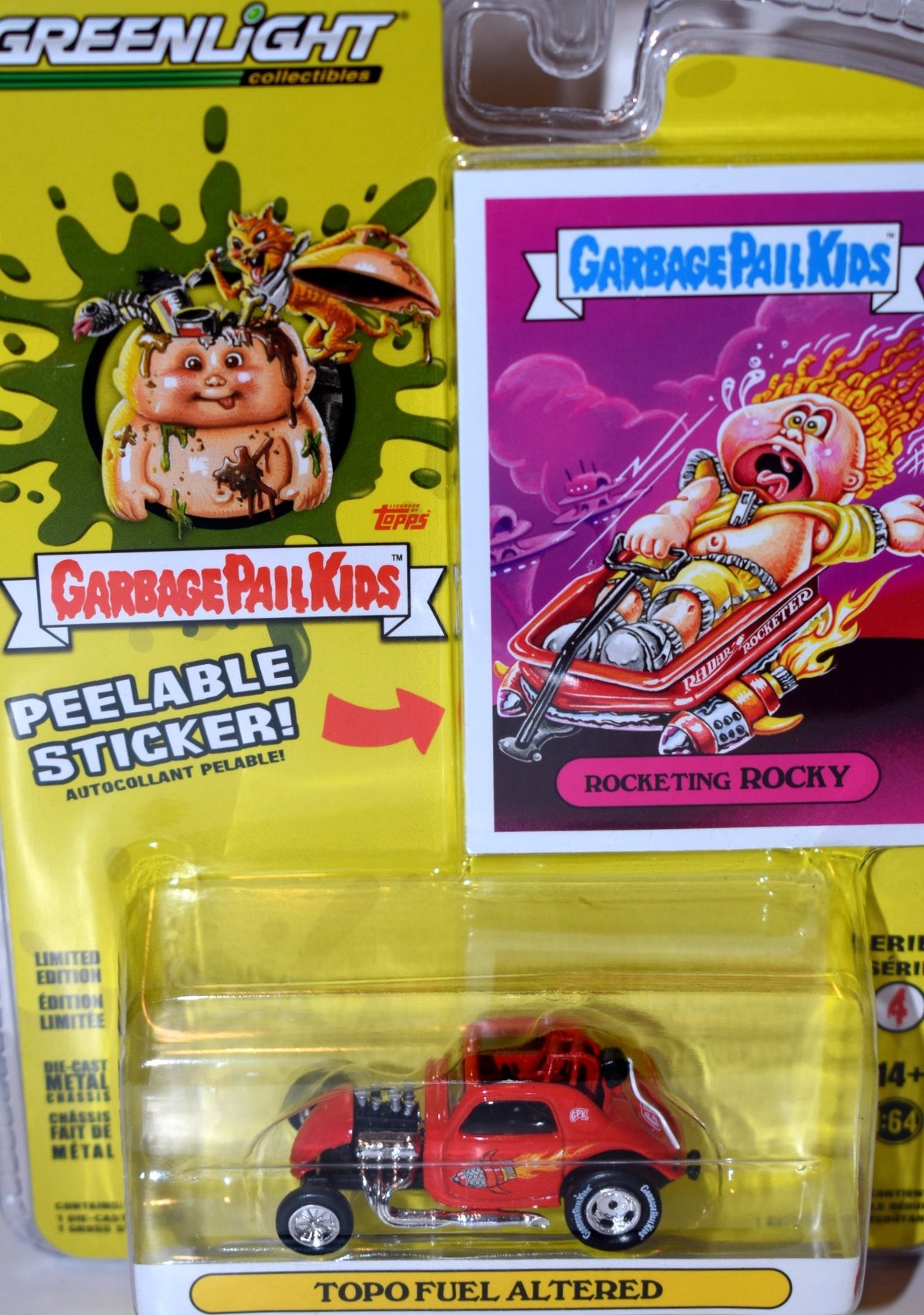 Greenlight - Garbage Pail Kids - Fiat Topo Fuel Altered