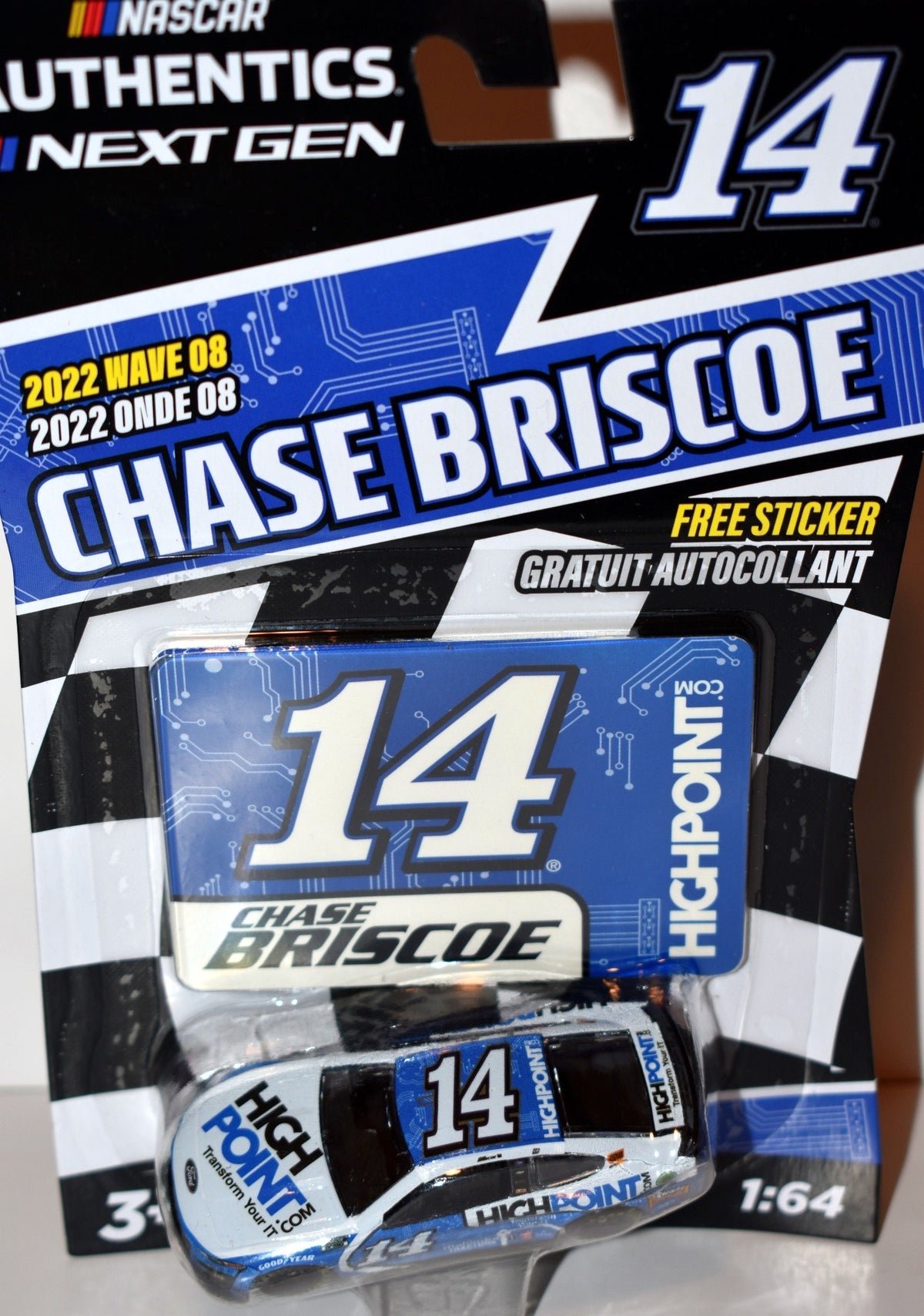 Lionel NASCAR Authentics - Chase Briscoe High Point Ford Mustang