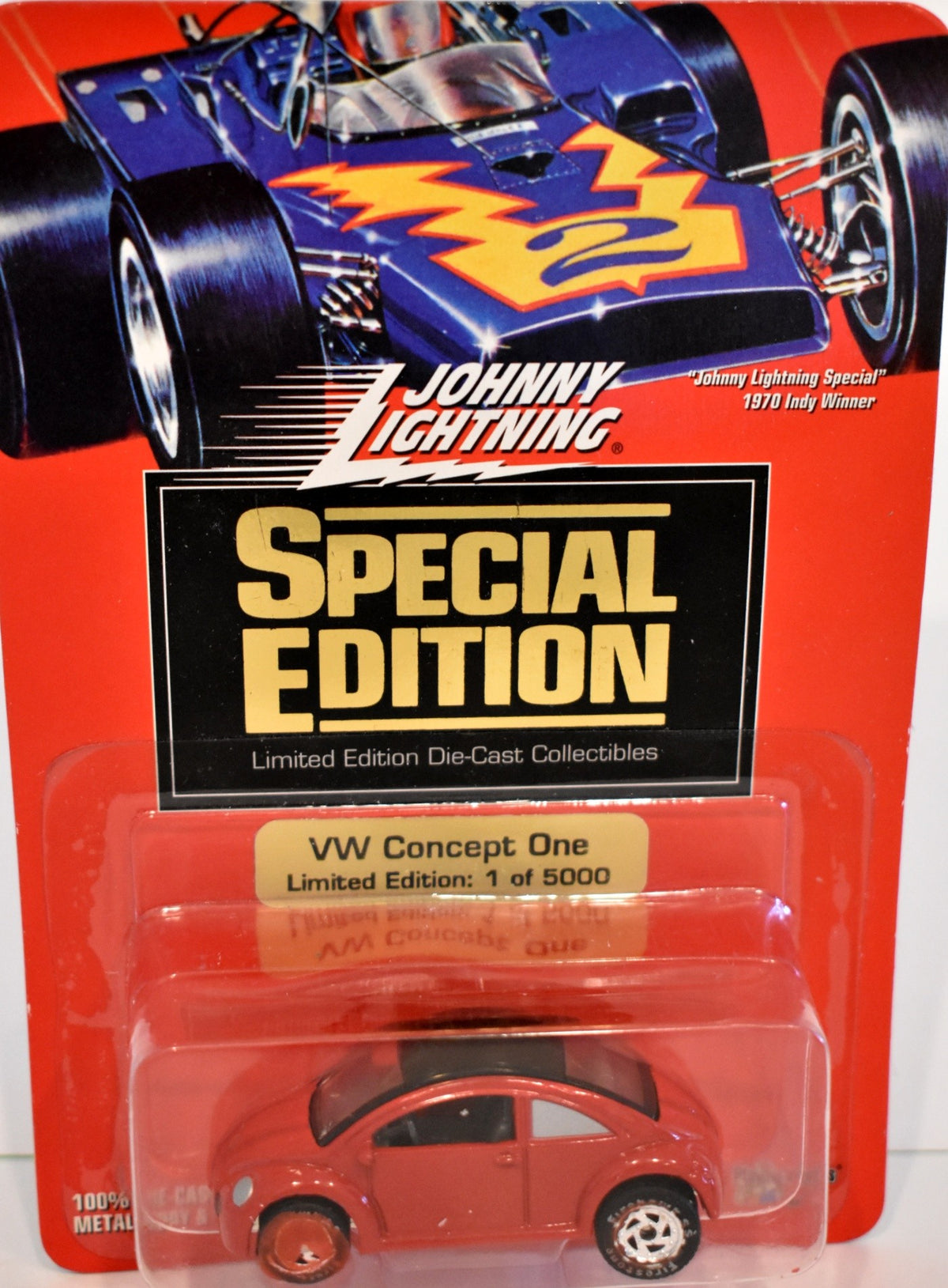 Johnny Lightning Promo Volkswagen Beetle Concept - Factory Error