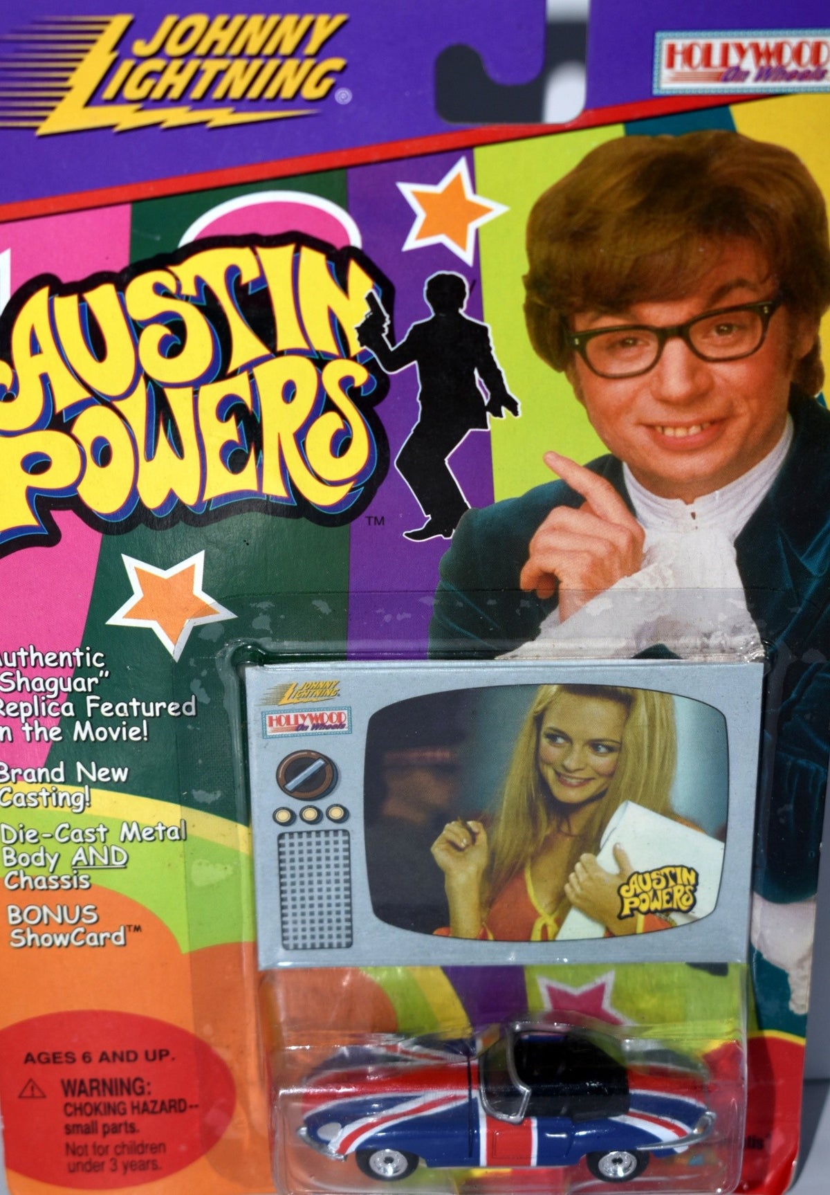 Johnny Lightning Austin Powers Jaguar XKE Shaguar