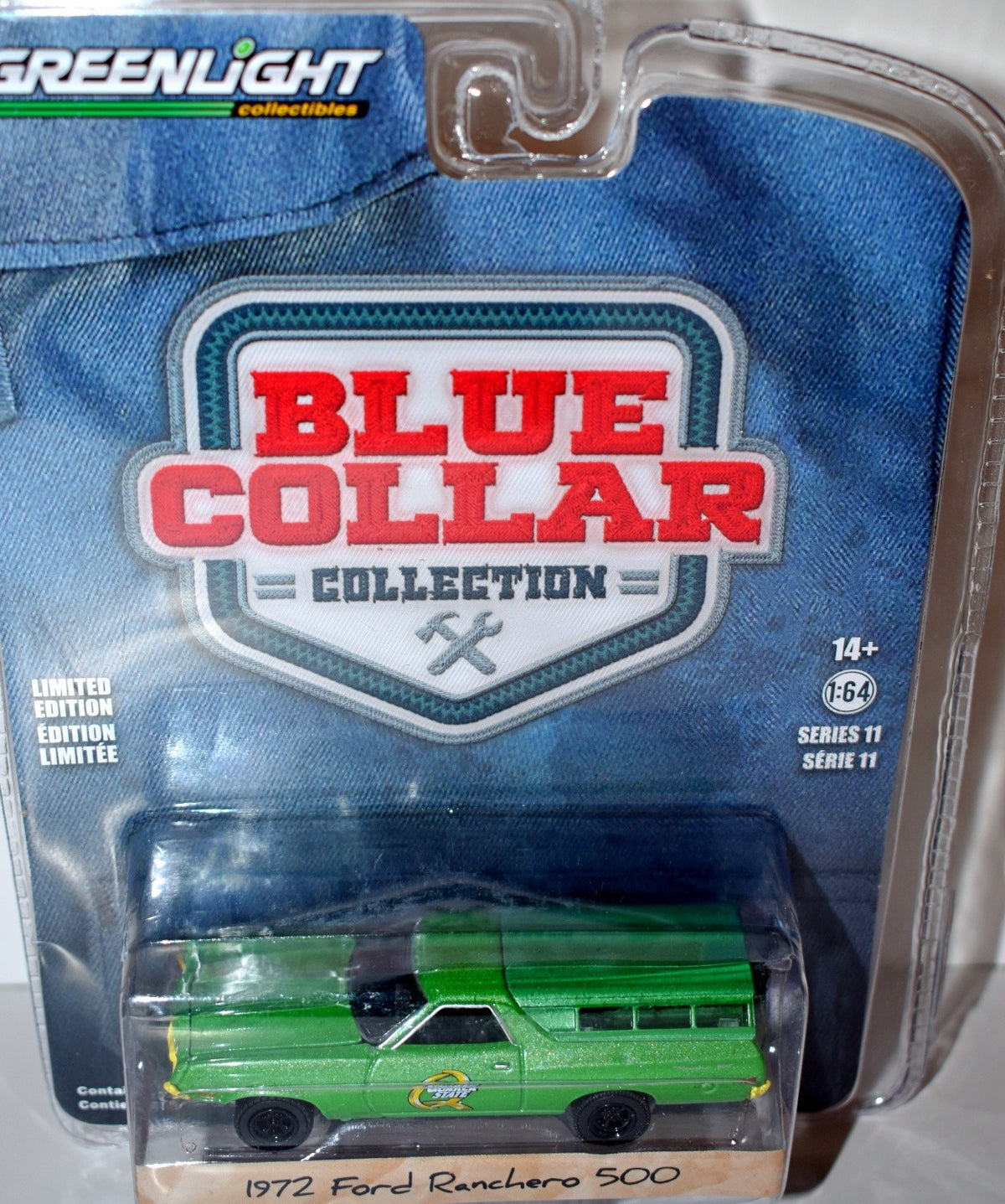 Greenlight - Blue Collar - Quaker State 1972 Ford Ranchero 500
