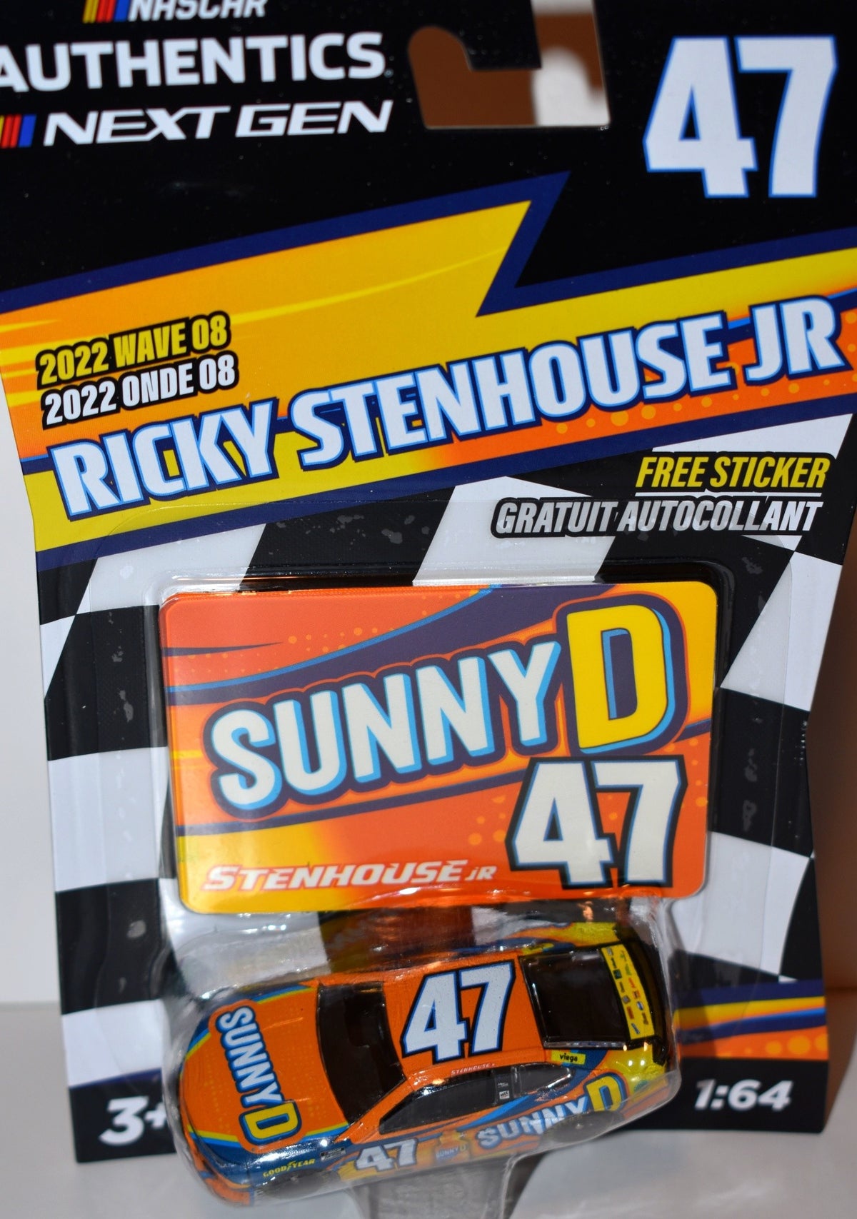 NASCAR Authentics - Ricky Stenhouse Jr. Sunny D Chevrolet Camaro Stock Car