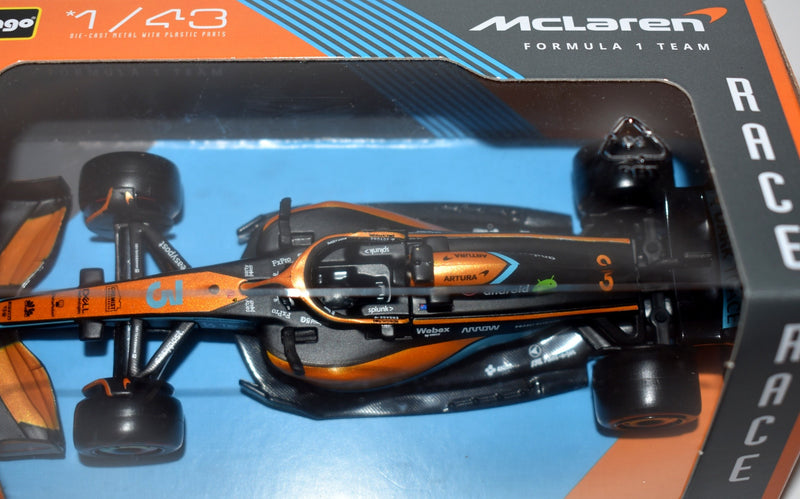 Bburago - McLaren Australian Grand Prix MCL36 Race Car