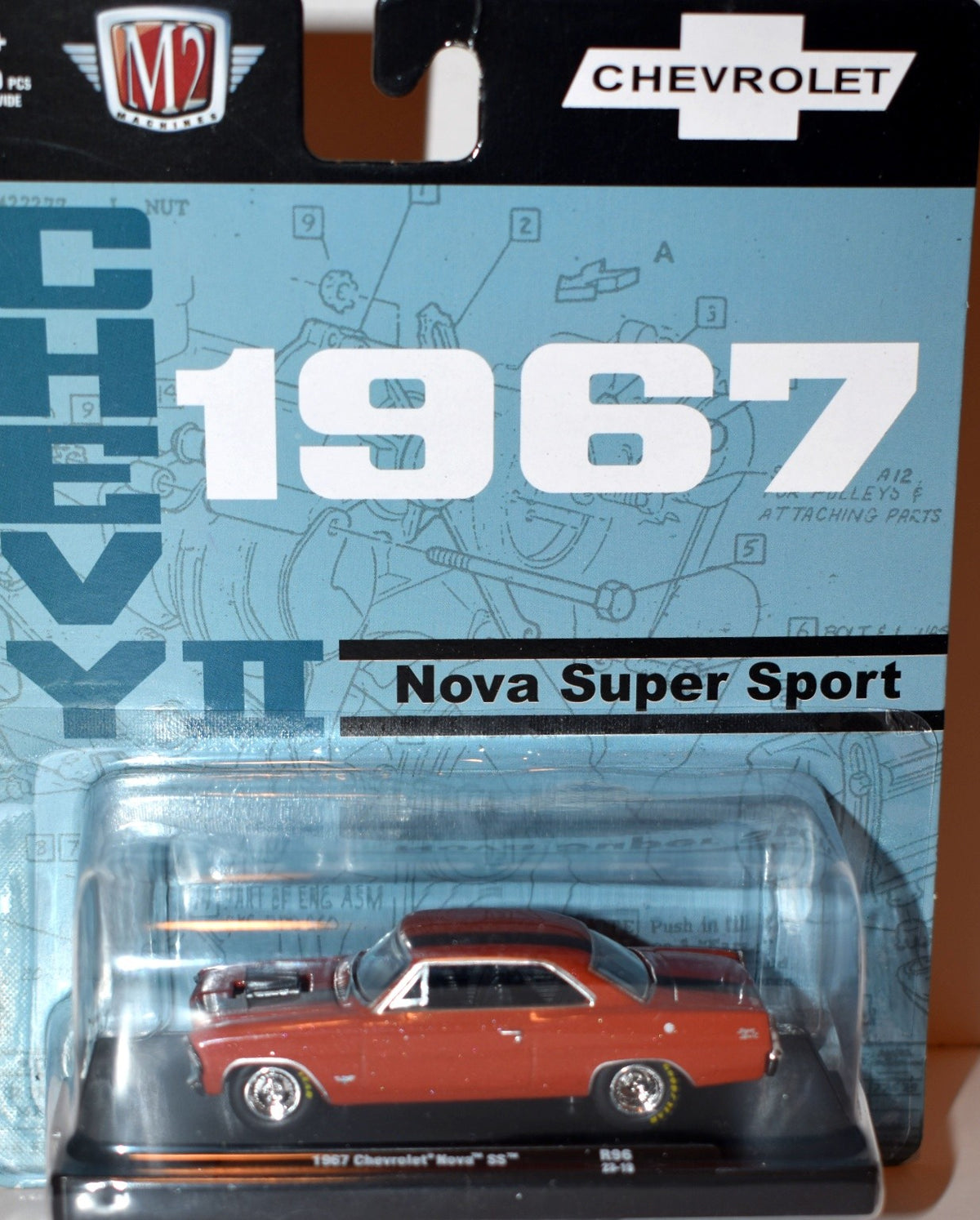 M2 Machines Drivers - 1967 Chevrolet Nova SS