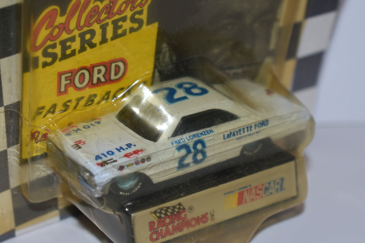 Racing Champions - NASCAR - Vintage Fred Lorenzen 1964 Ford Galaxie Stock Car