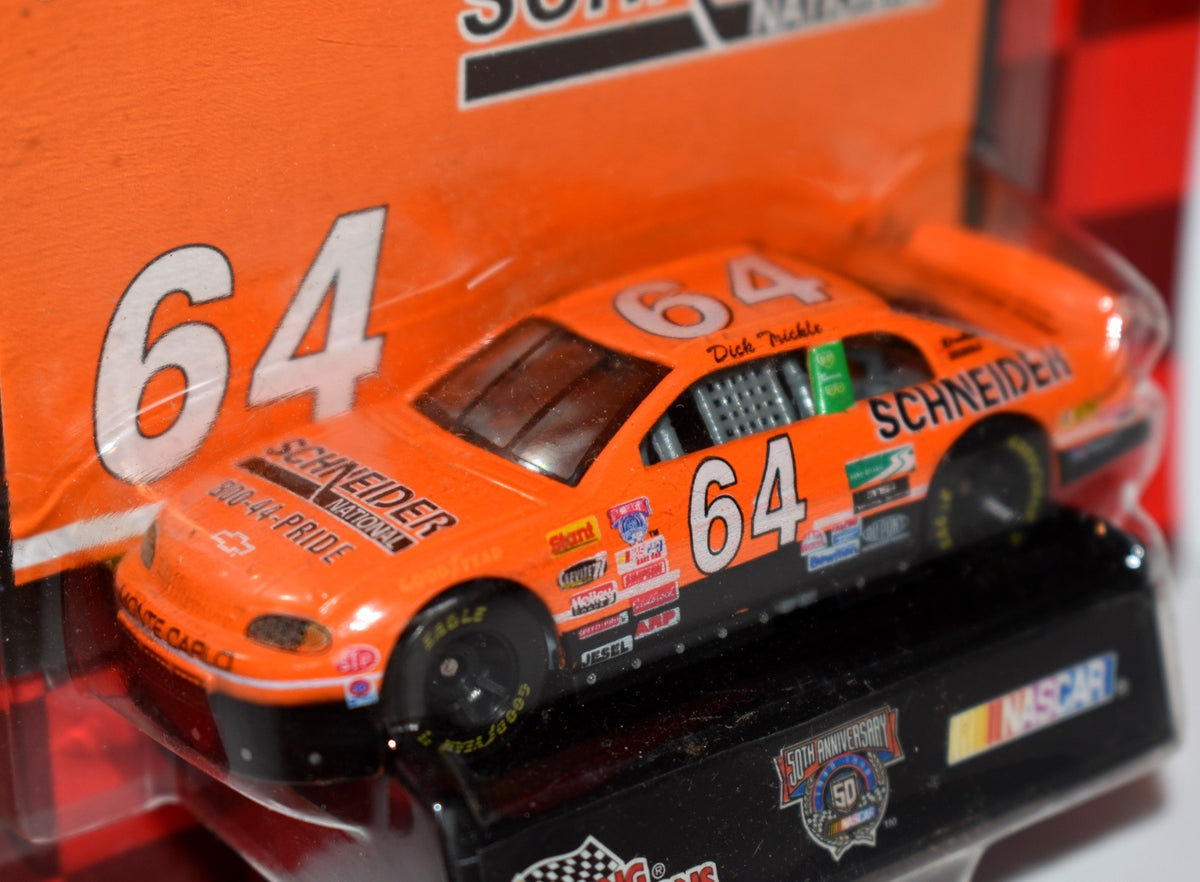 Racing Champions NASCAR 50th Anniversary Dick Trickle Schneider National Chevy Monte Carlo