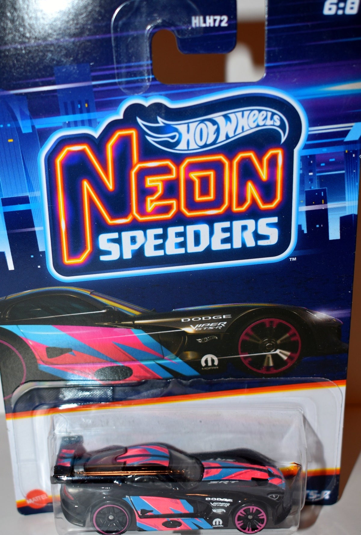 Hot Wheels Neon Speeders - Dodge SRT Viper GTS-R