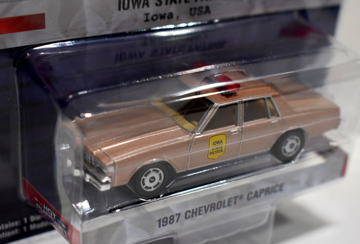 Greenlight Hot Pursuit  -  Iowa State Patrol 1987 Chevrolet Caprice Patrol Car
