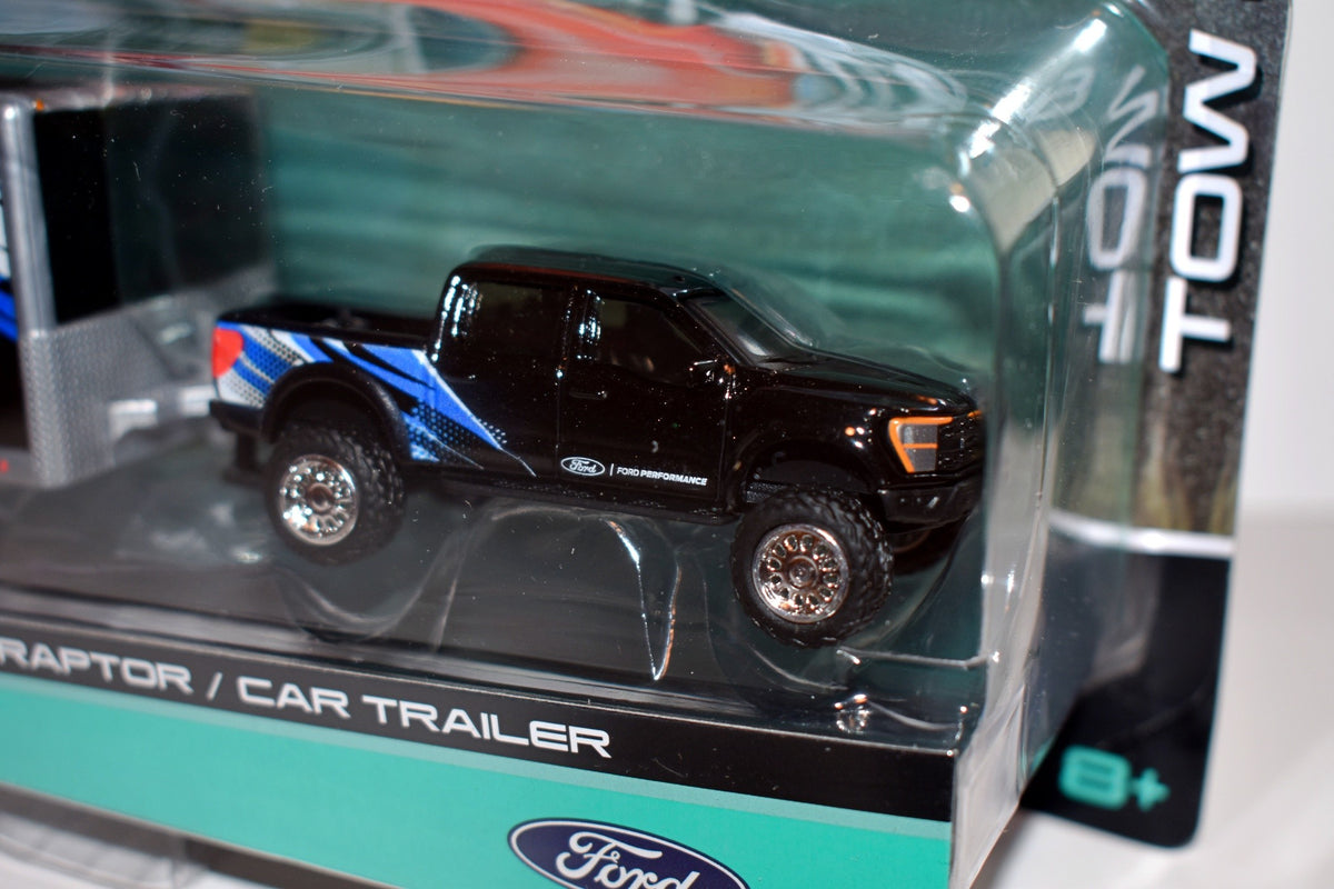 Maisto - Transport -  2021 Ford  SVT Raptor with Ford Performance Trailer