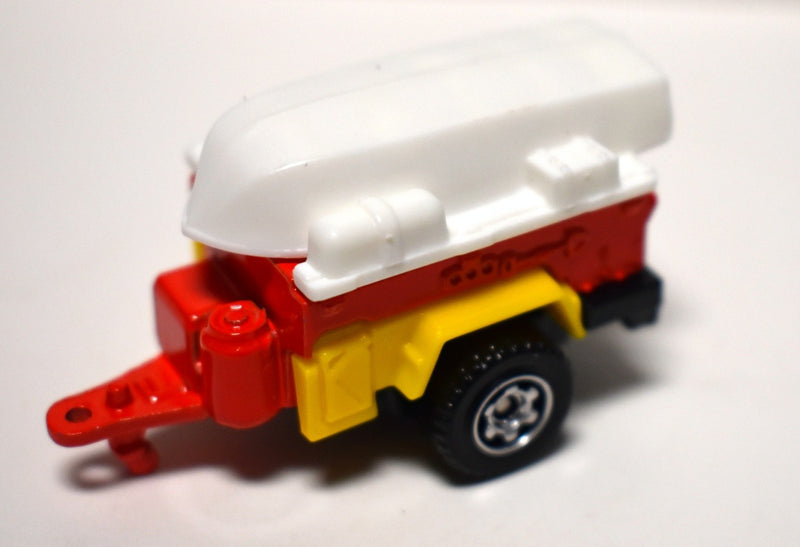 Matchbox - Trailer Trawler - Boat and Camping Trailer