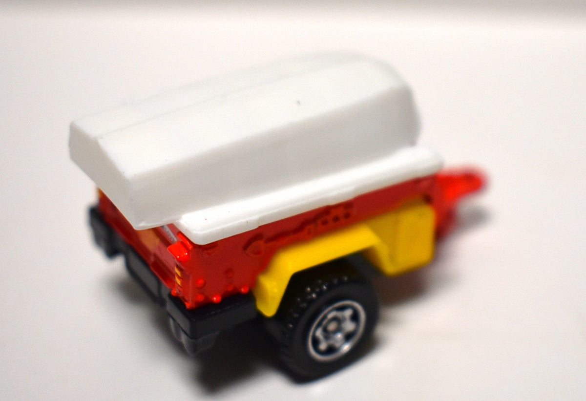 Matchbox - Trailer Trawler - Boat and Camping Trailer