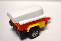 Matchbox - Trailer Trawler - Boat and Camping Trailer