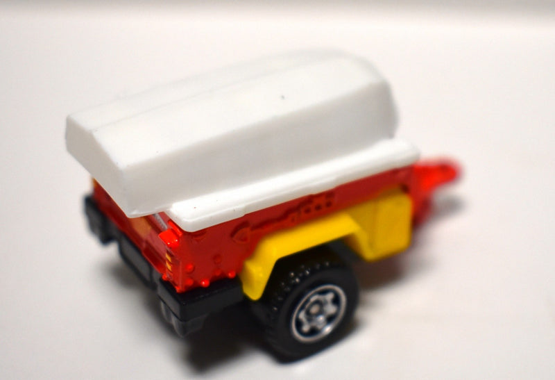 Matchbox - Trailer Trawler - Boat and Camping Trailer