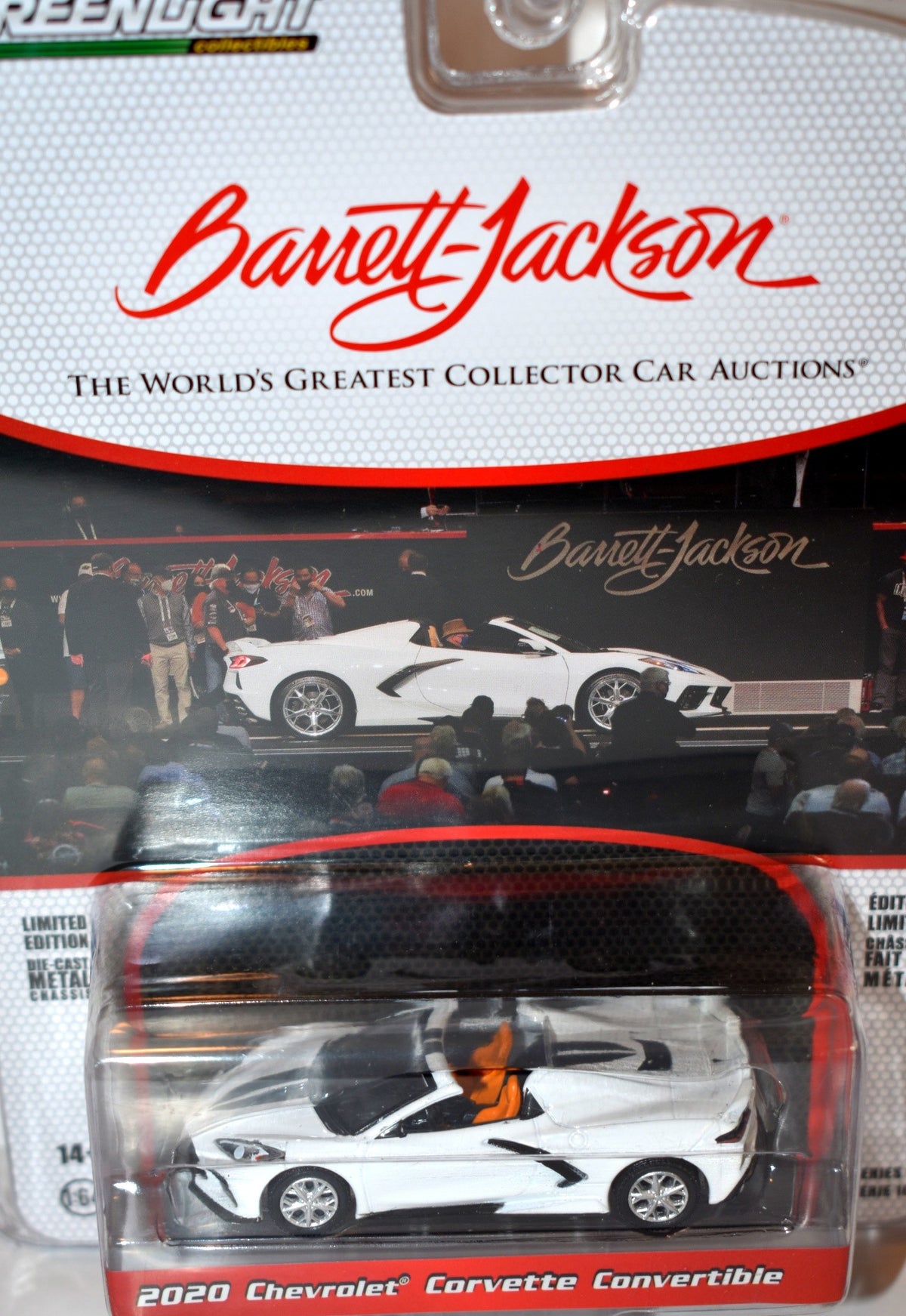 Greenlight - Barrett-Jackson Collection - 2020 Chevrolet Corvette Stingray Convertible
