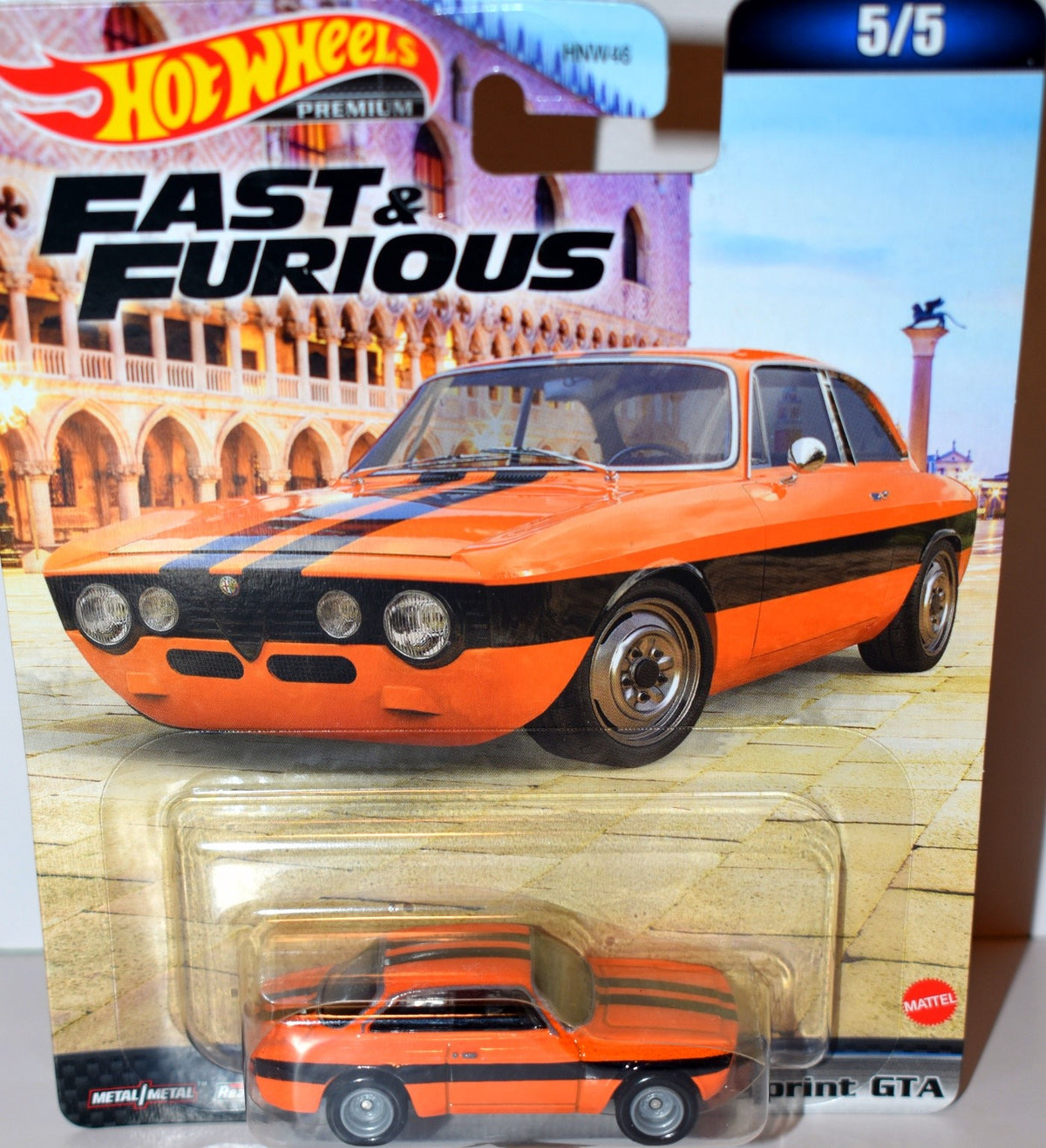 Hot Wheels Premium  Fast & Furious Alfa Romeo Giulia Sprint GTA