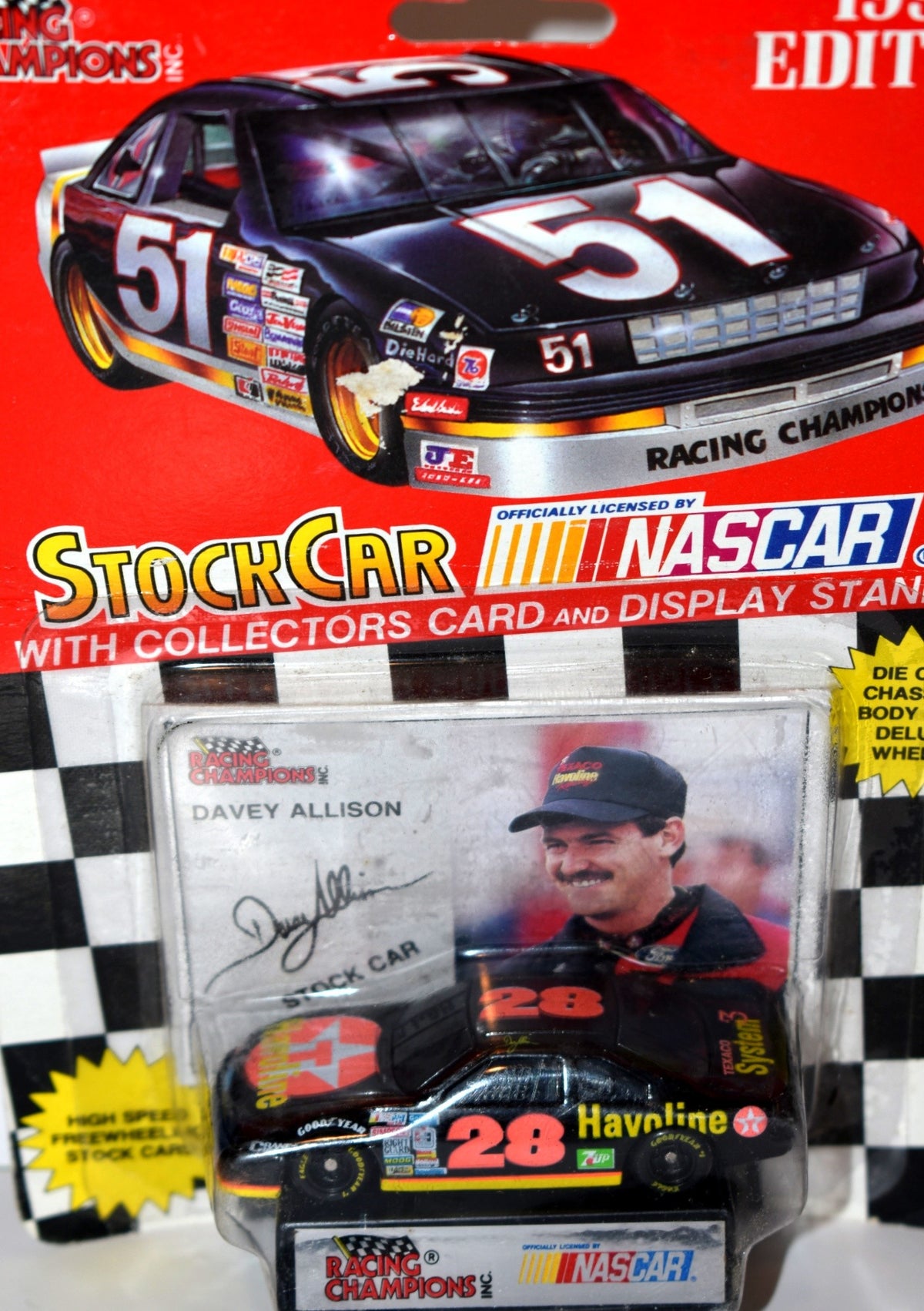 Racing Champions Davey Allison Texaco Thunderbird