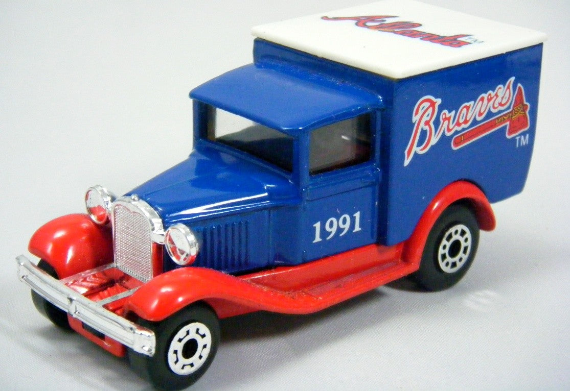 Matchbox - 1991 Atlanta Braves Model A Ford Van