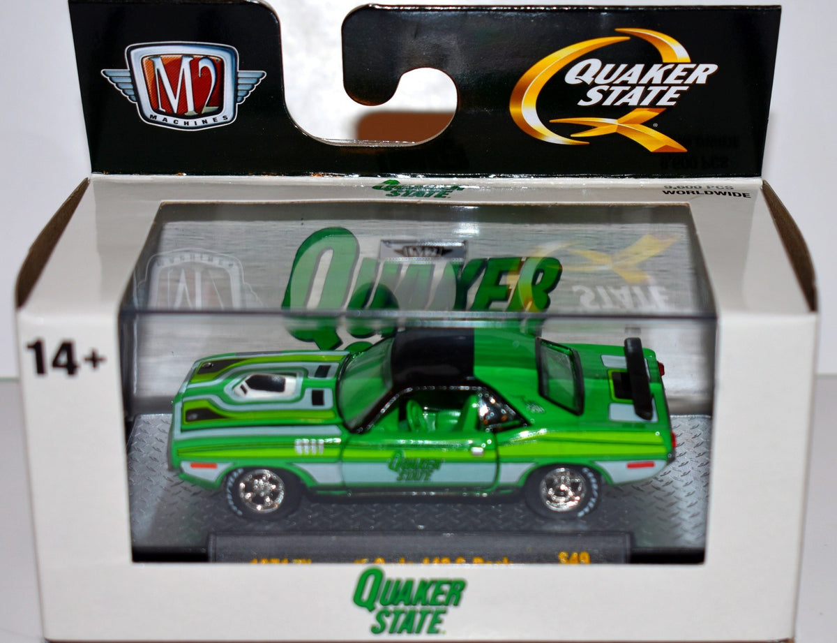M2 Machines - Quaker State NHRA 1971 Plymouth Cuda 440 6-Pack