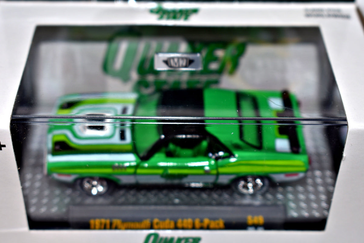 M2 Machines - Quaker State NHRA 1971 Plymouth Cuda 440 6-Pack