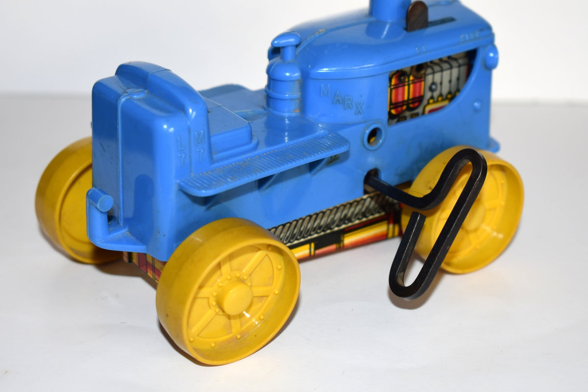 Marx  - Vintage PreWar Tinplate Tractor with winding motor