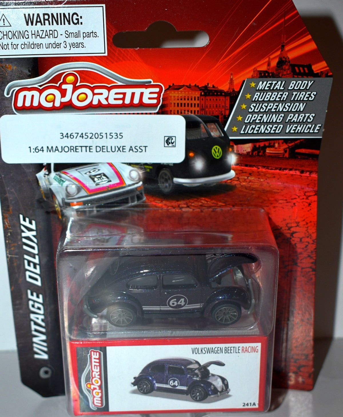 Majorette VW Racing Bug
